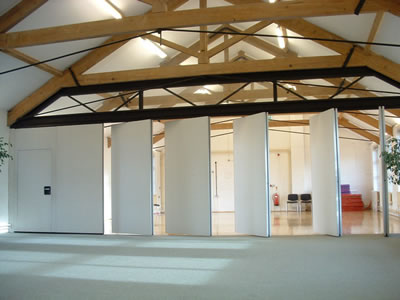 large panel operable walls by Building Additions Bristol